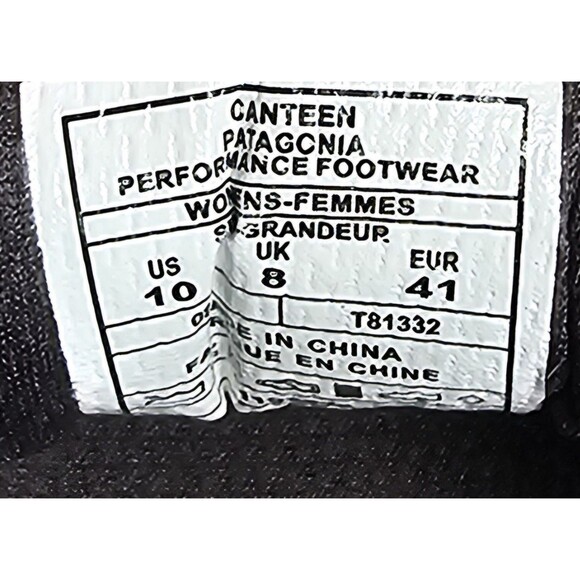 Womens Patagonia Canteen Hiking Boots Shoes Sz 10 - Picture 6 of 6
